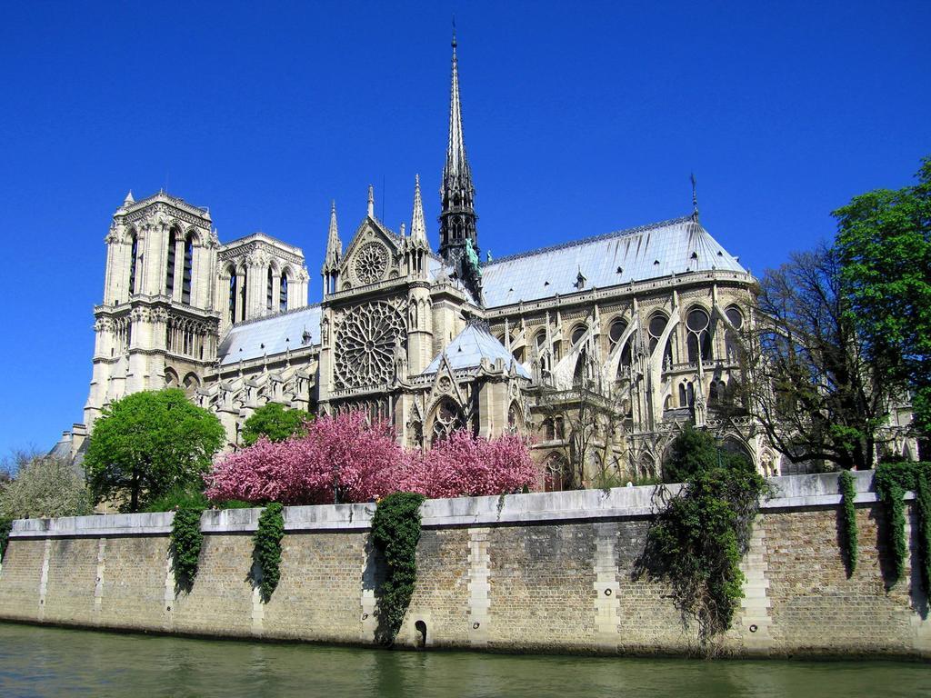 Apartment Notre Dame Bright Paris Quarto foto